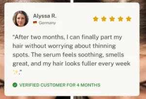 Roota Hair Growth Serum Customer Reviews