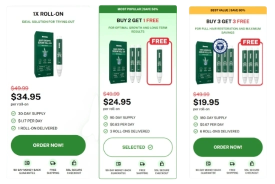 Roota Hair Growth Serum Roota Hair Growth Serum Price