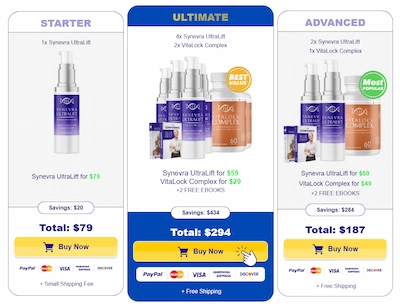 Synevra Ultralift pricing details